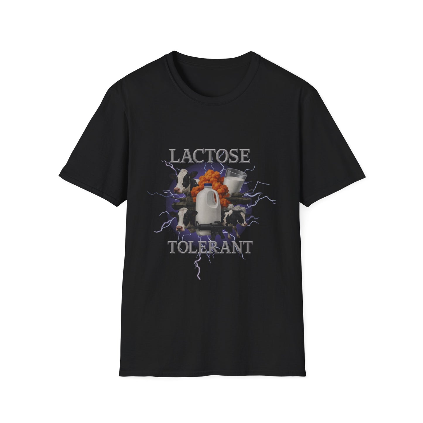 Lactose Tolerant Tee π₯ Funny Chaos Milk Lover & Dairy Humour Shirt