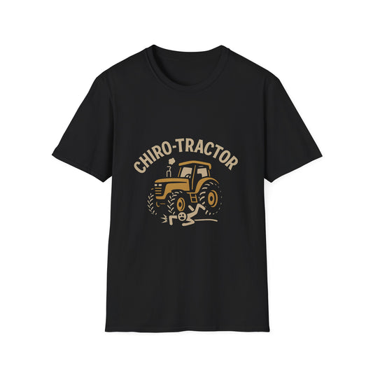 Chiro‑Tractor Tee 🚜 | Funny Chiropractor & Farm Life Tee – Unique Gift