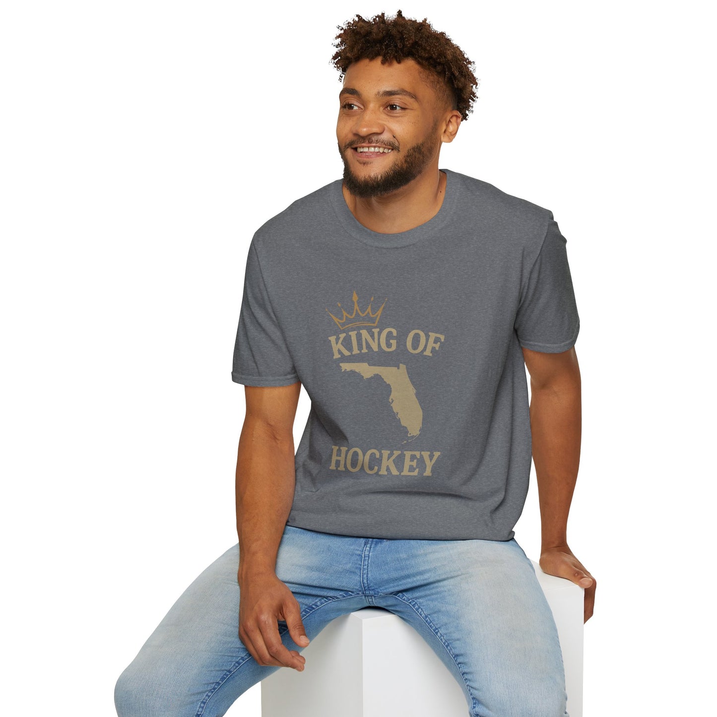 King of Hockey – Florida Hockey Fan Tee 🏆 | Unisex Softstyle Shirt