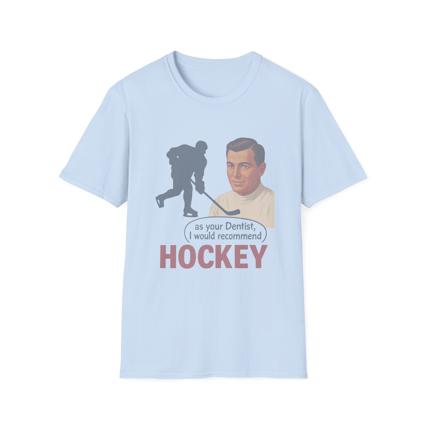 Hockey Dentist Tee 🦷🏒 | Funny Dentist & Hockey Fan Graphic Shirt