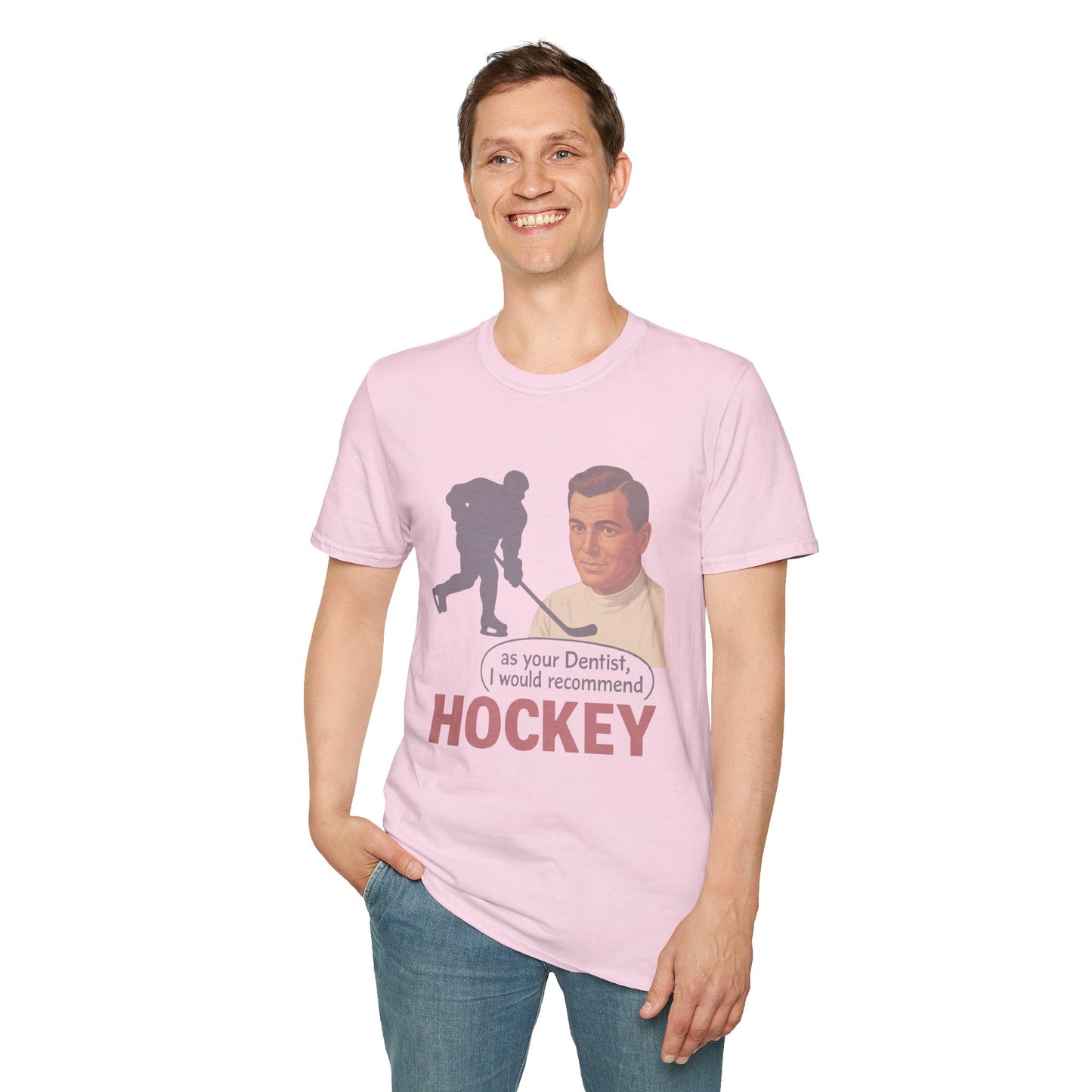 Hockey Dentist Tee 🦷🏒 | Funny Dentist & Hockey Fan Graphic Shirt