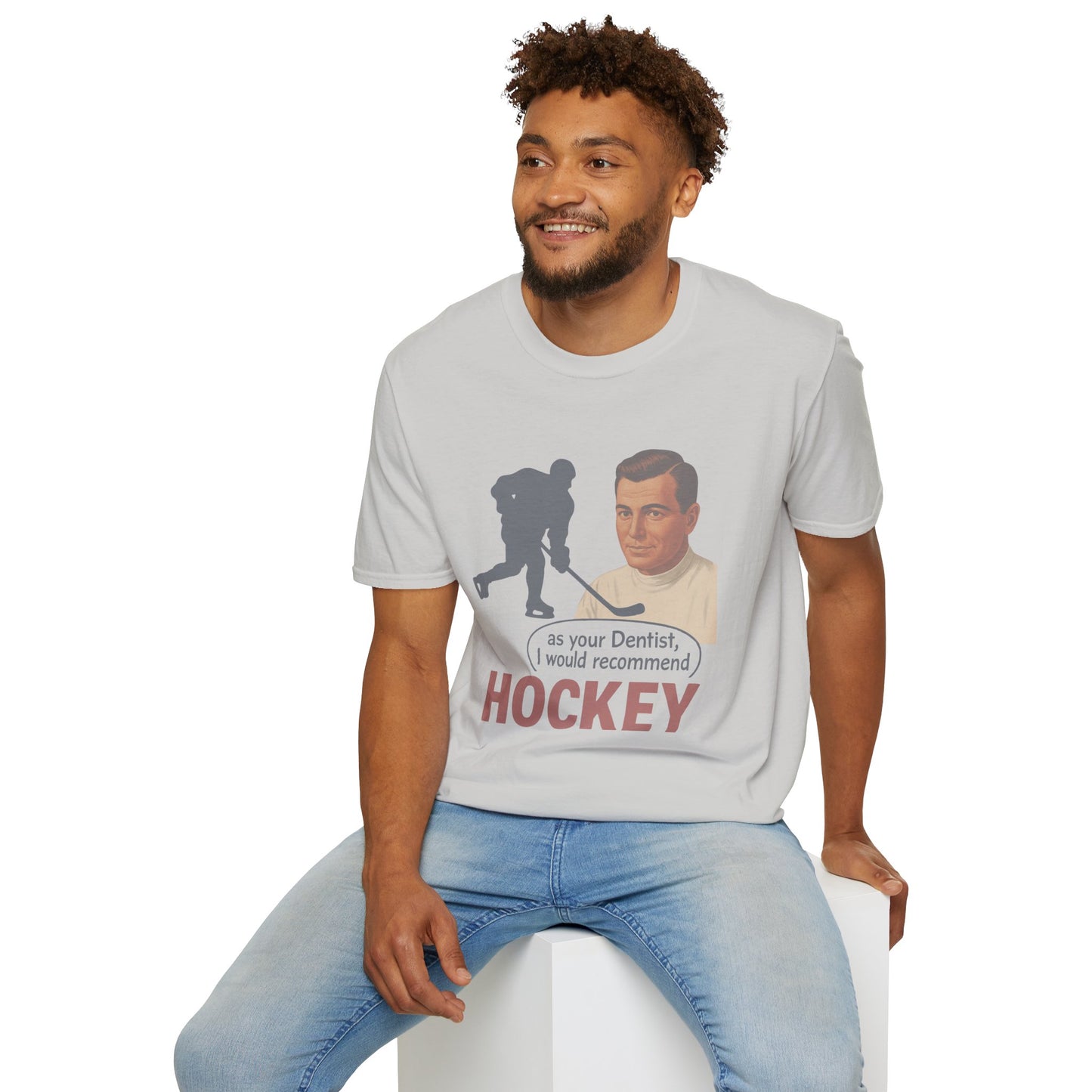 Hockey Dentist Tee 🦷🏒 | Funny Dentist & Hockey Fan Graphic Shirt